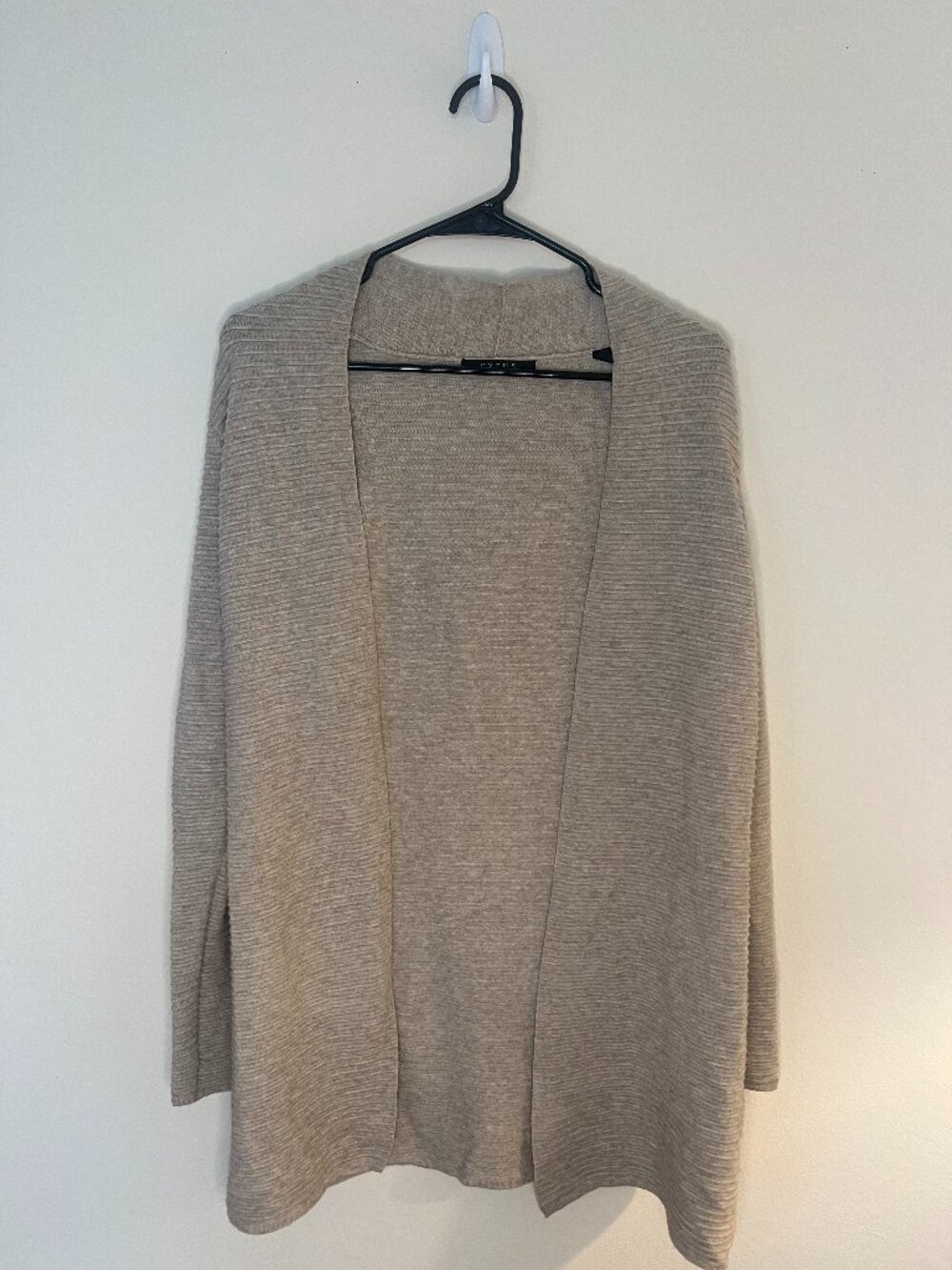 TJ Maxx Tan Cardigan Sweater Size Small